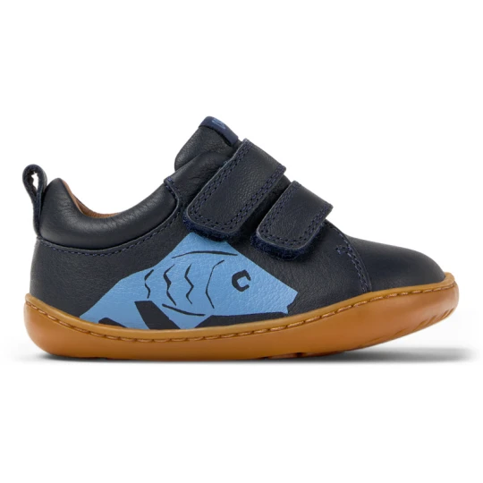 Zdjęcie produktu CAMPER Twins - Trampki dla Firstwalkers - Niebieski, Skóra licowa