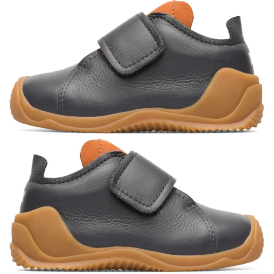 Zdjęcie produktu CAMPER Twins - Trampki dla Firstwalkers - Szary, Skóra licowa