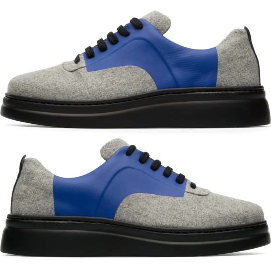 Zdjęcie produktu CAMPER Twins - Trampki dla Kobiety - Szary, Tkanina/Skóra licowa