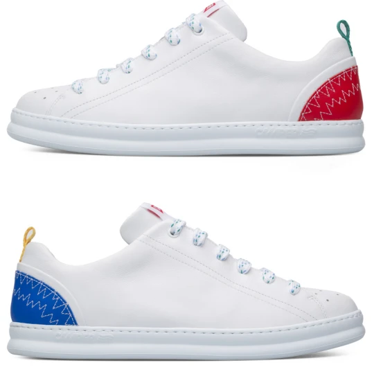 Zdjęcie produktu CAMPER Twins - Trampki dla Mężczyźni - Biały, Skóra licowa