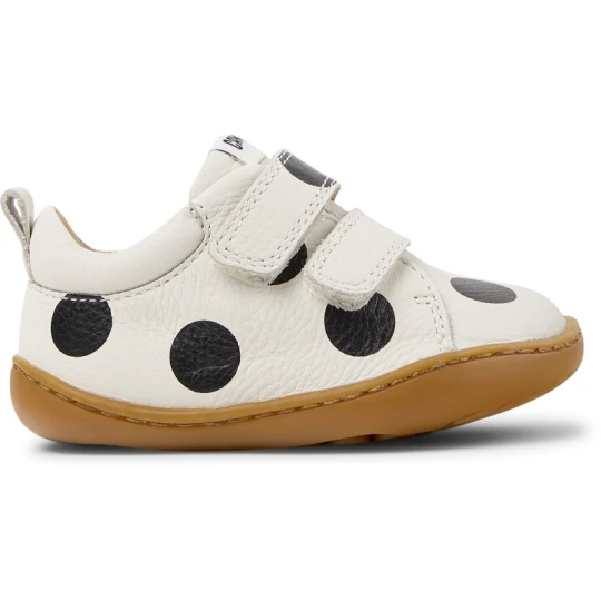 Zdjęcie produktu CAMPER Twins - Zapięcie na rzep dla Firstwalkers - Biały, Czarny, Skóra licowa