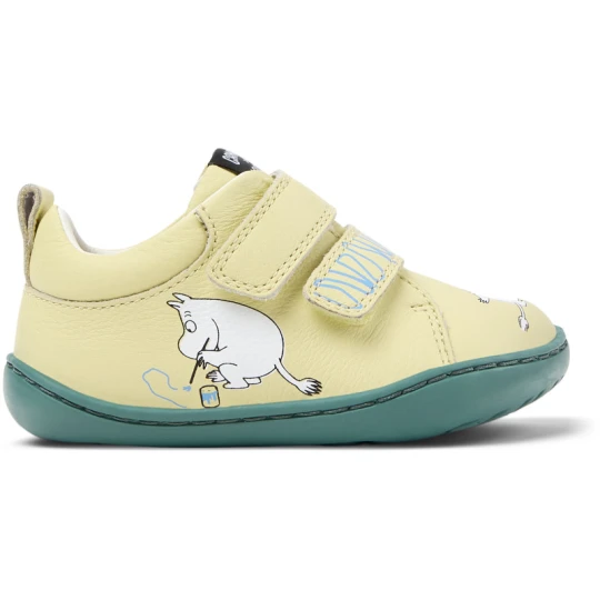 Zdjęcie produktu CAMPER Camper x Moomin - Zapięcie na rzep dla Dzieci - Żółty, Skóra licowa