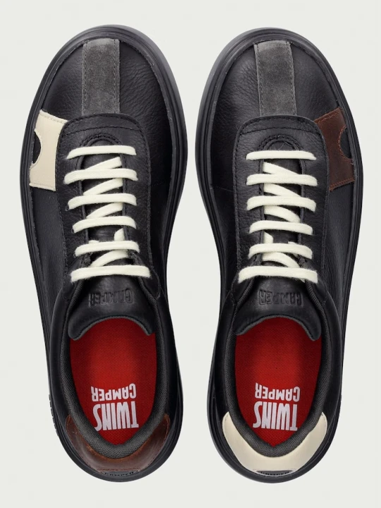 Zdjęcie produktu Camper TWS sneakersy damskie skórzane czarny