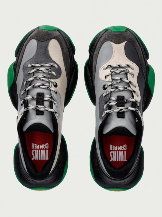 Zdjęcie produktu Camper TWS sneakersy damskie skórzane szary
