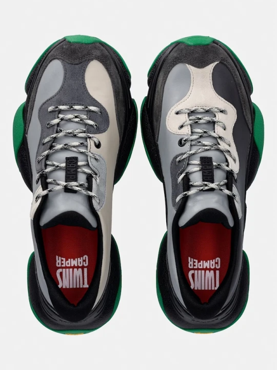 Zdjęcie produktu Camper TWS sneakersy męskie skórzane szary