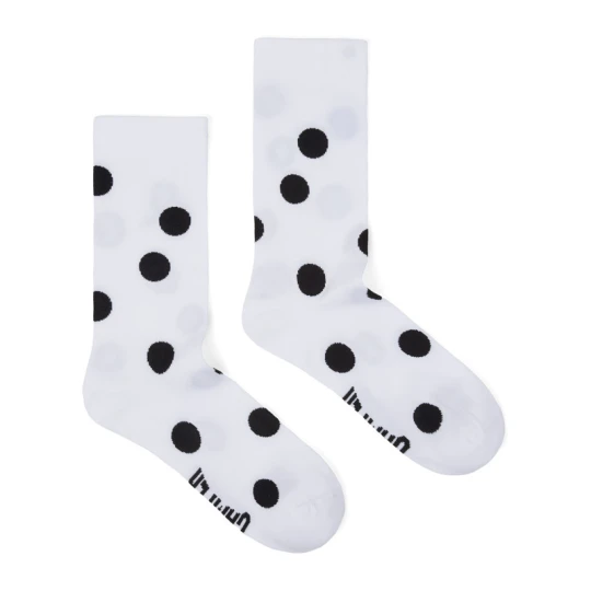 Zdjęcie produktu CAMPER White and black mid-length socks - Unisex Skarpetki - Biały, Czarny, Tkanina