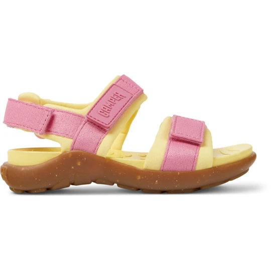Zdjęcie produktu CAMPER Wous - Sandały dla Dla dziewczynek - Różowy, Żółty, Tkanina
