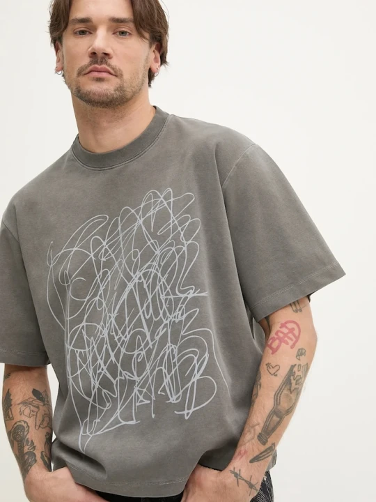 Zdjęcie produktu CAMPERLAB t-shirt bawełniany szary