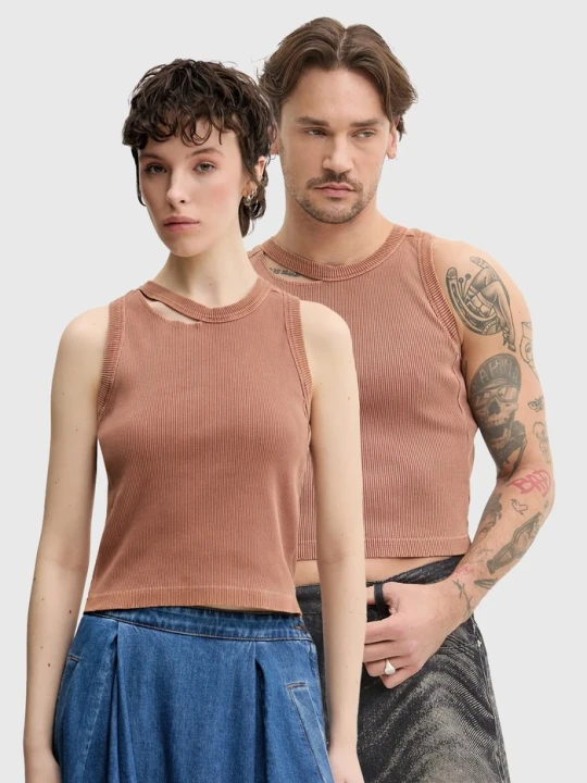 Zdjęcie produktu CAMPERLAB t-shirt bawełniany pomarańczowy