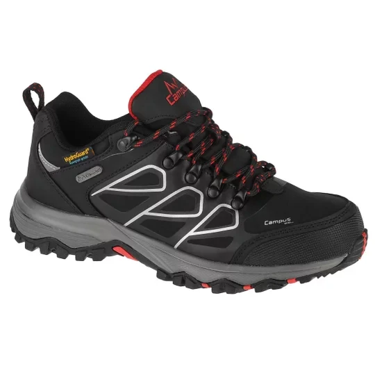 Zdjęcie produktu Campus Norin CW0102321200, Damskie, Czarne, buty trekkingowe, tkanina, rozmiar: 36