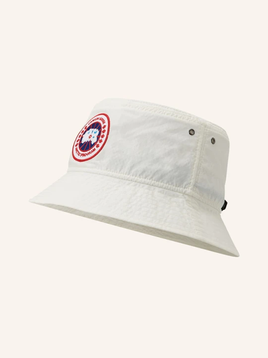 Zdjęcie produktu Canada Goose Czapka Rybacka Haven weiss BIAŁY