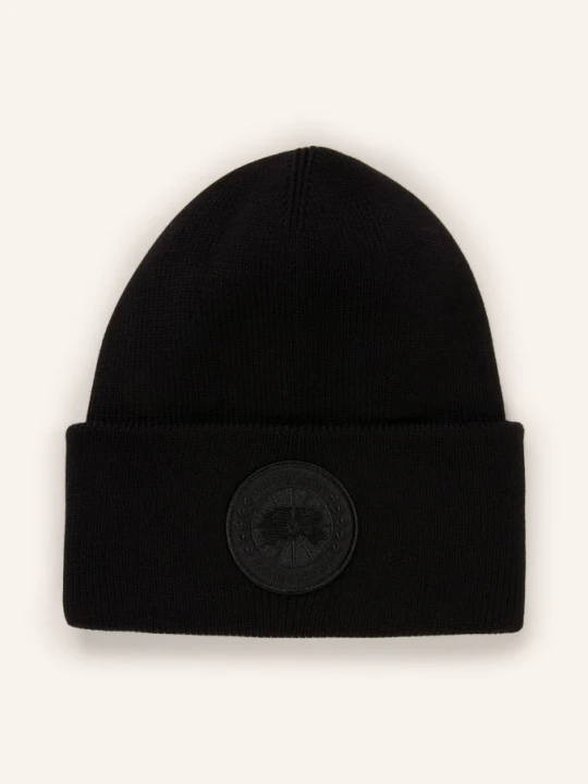 Zdjęcie produktu Canada Goose Czapka schwarz CZARNY