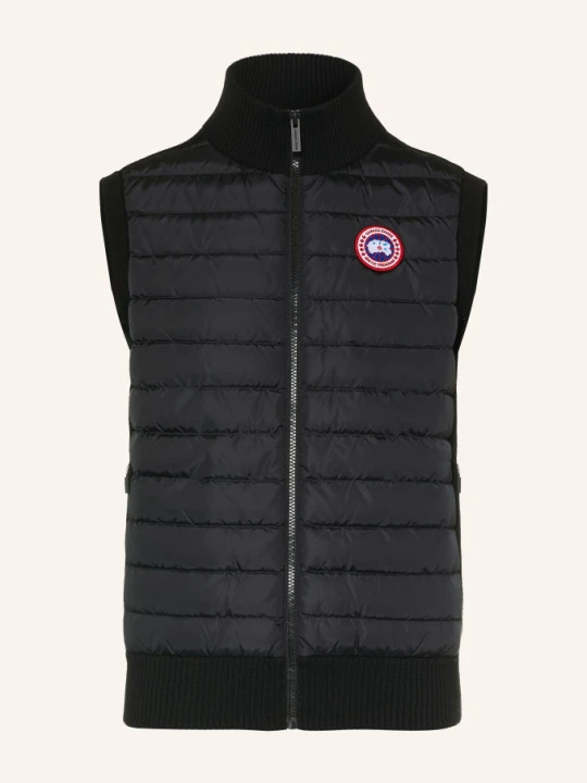 Zdjęcie produktu Canada Goose Kamizelka Puchowa Hybridge Z Mieszanki Materiałów schwarz CZARNY