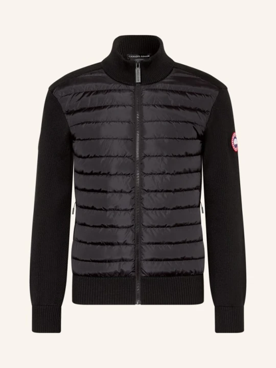 Zdjęcie produktu Canada Goose Kardigan Hybrdige Z Mieszanki Materiałów schwarz CZARNY