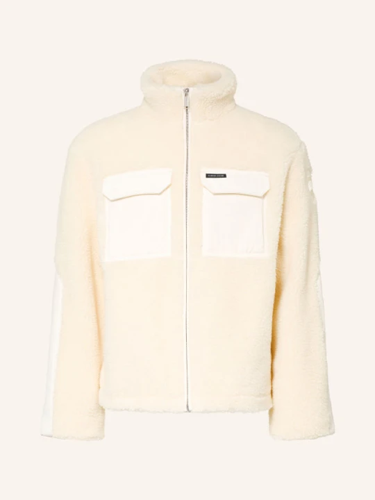 Zdjęcie produktu Canada Goose Kurtka Z Futerkiem Teddy Harrier Z Mieszanki Materiałów beige