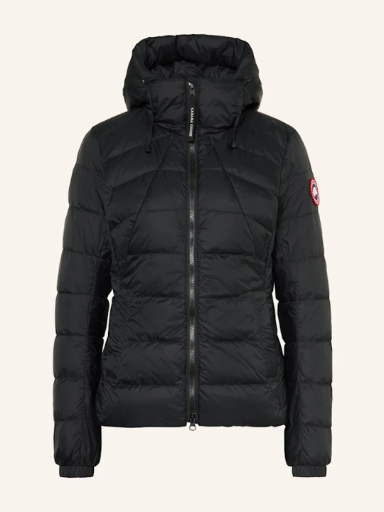 Zdjęcie produktu Canada Goose Lekka Kurtka Puchowa Abbott schwarz CZARNY