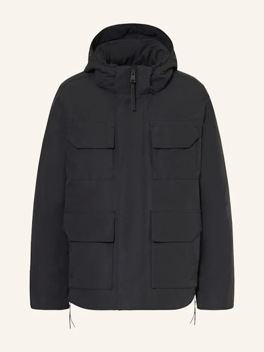 Zdjęcie produktu Canada Goose Płaszcz Puchowy Maitland Z Odpinanym Kapturem schwarz CZARNY