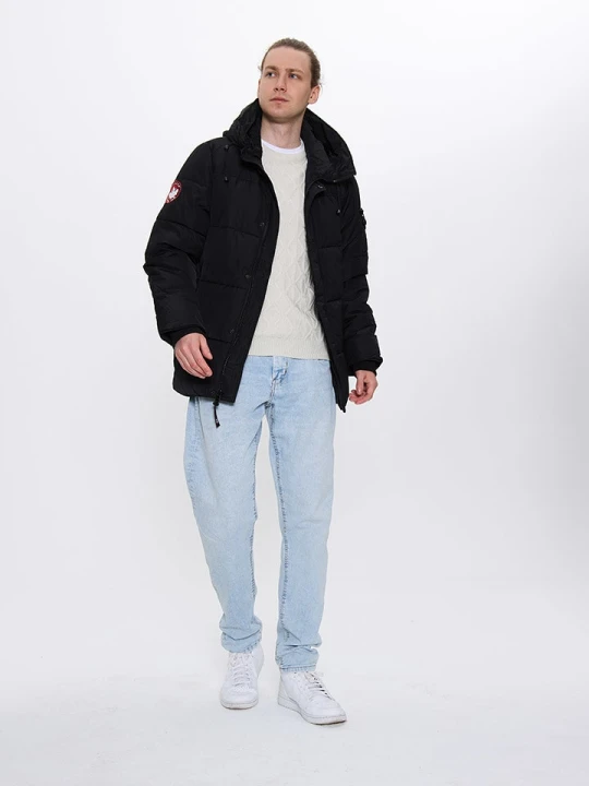 Zdjęcie produktu CANADA weather gear Kurtka zimowa w kolorze czarnym rozmiar: XL