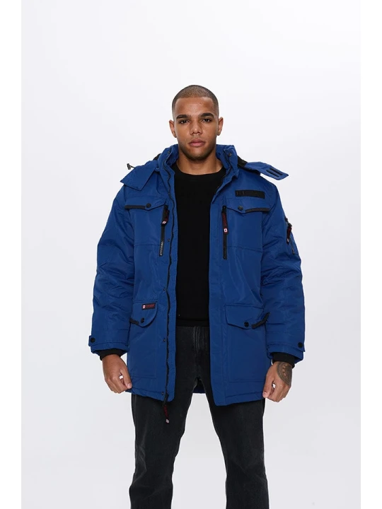Zdjęcie produktu CANADA weather gear Kurtka zimowa w kolorze niebieskim rozmiar: M