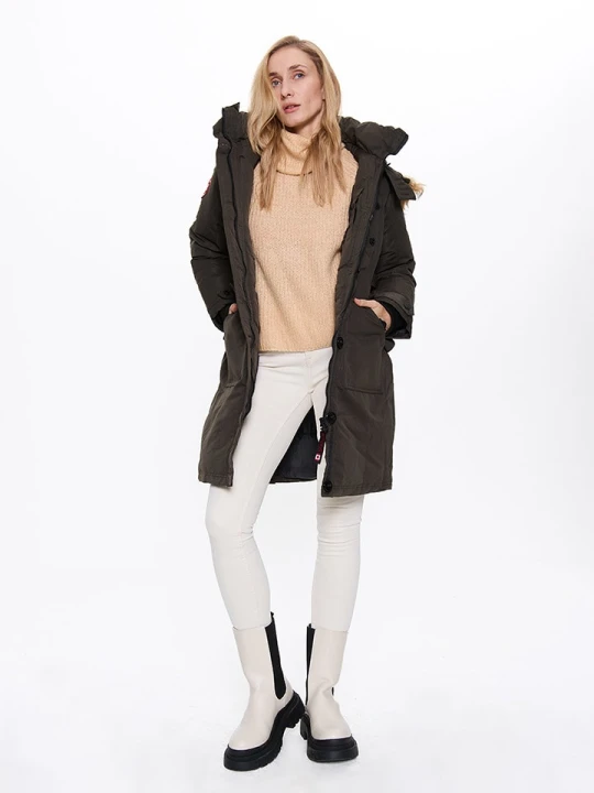 Zdjęcie produktu CANADA weather gear Parka w kolorze khaki rozmiar: L