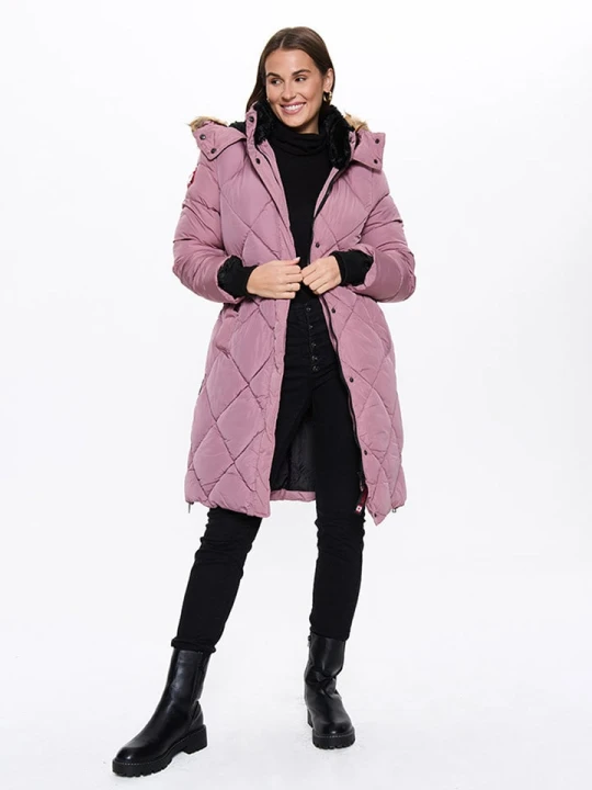 Zdjęcie produktu CANADA weather gear Płaszcz zimowy w kolorze jasnoróżowym rozmiar: L