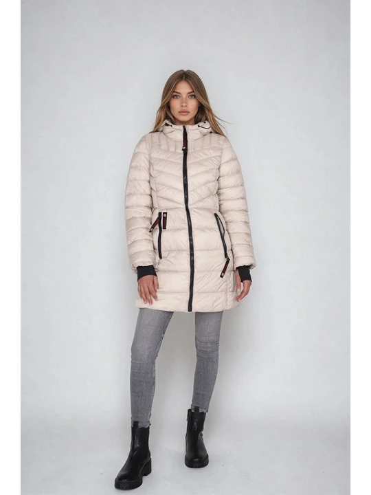 Zdjęcie produktu CANADA weather gear Płaszcz zimowy w kolorze kremowym rozmiar: S