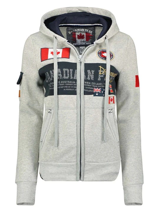 Zdjęcie produktu Canadian Peak Bluza "Fipeak" w kolorze szarym rozmiar: XL