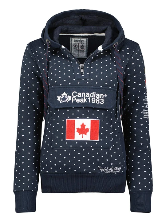 Zdjęcie produktu Canadian Peak Bluza "Gyrelle" w kolorze granatowym rozmiar: M