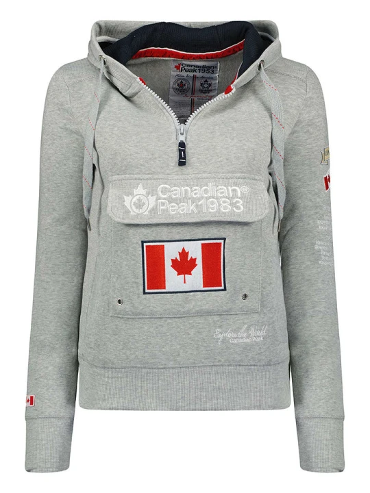 Zdjęcie produktu Canadian Peak Bluza "Gyrelle" w kolorze szarym rozmiar: XL