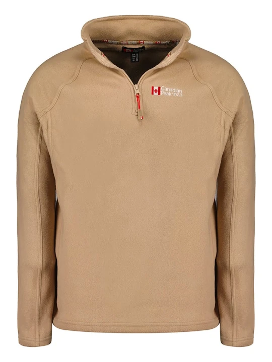 Zdjęcie produktu Canadian Peak Bluza polarowa "Tugeak" w kolorze beżowym rozmiar: XL