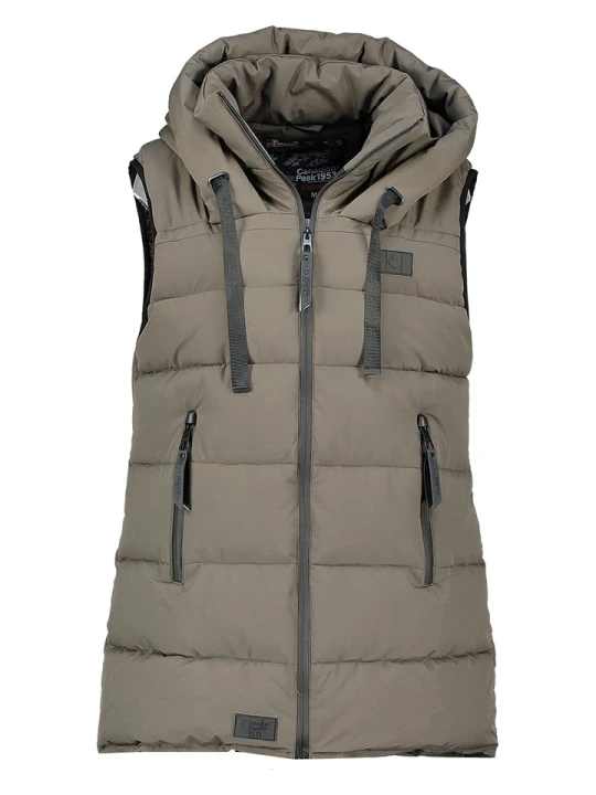 Zdjęcie produktu Canadian Peak Kamizelka pikowana "Dolbeak" w kolorze khaki rozmiar: L
