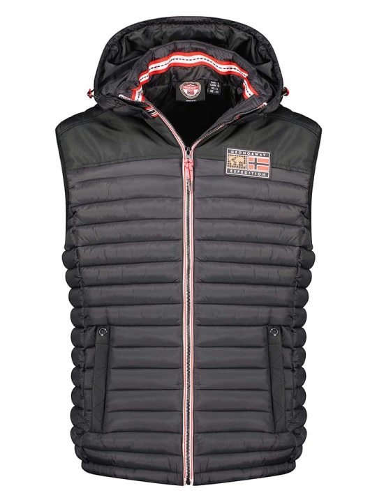Zdjęcie produktu Canadian Peak Kamizelka pikowana "Vadalmeak" w kolorze czarnym rozmiar: XL
