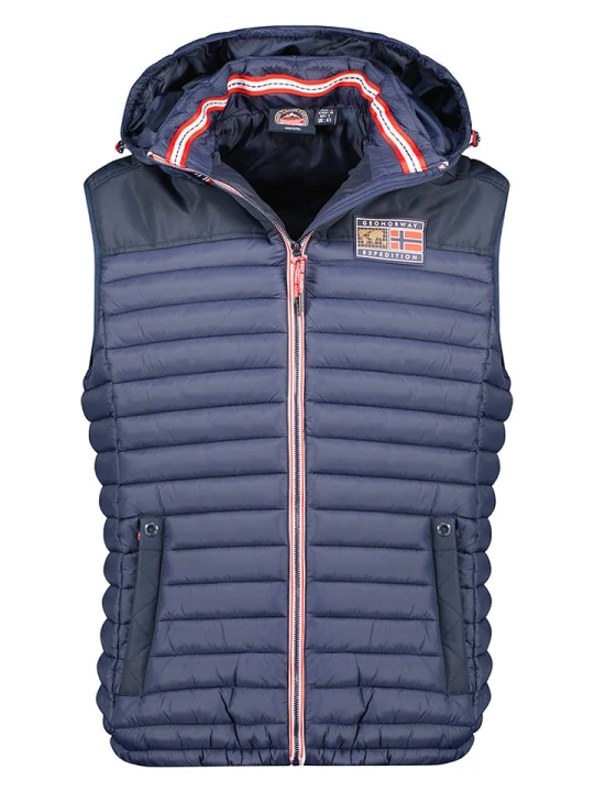 Zdjęcie produktu Canadian Peak Kamizelka pikowana "Vadalmeak" w kolorze granatowym rozmiar: M