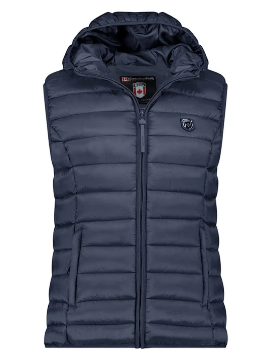 Zdjęcie produktu Canadian Peak Kamizelka pikowana "Vakitaleak" w kolorze granatowym rozmiar: M