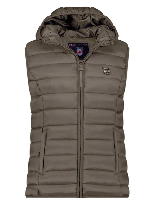 Zdjęcie produktu Canadian Peak Kamizelka pikowana "Vakitaleak" w kolorze khaki rozmiar: L