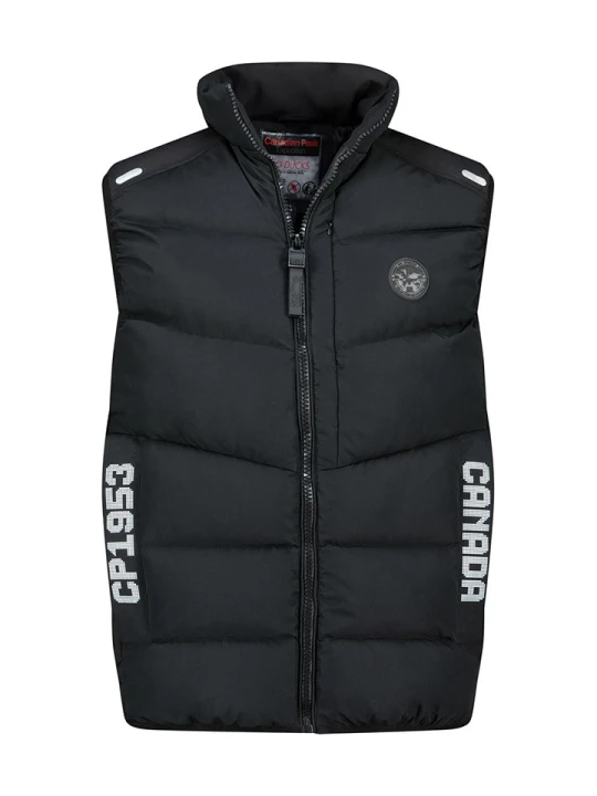 Zdjęcie produktu Canadian Peak Kamizelka pikowana "Vincenteak" w kolorze czarnym rozmiar: 3XL