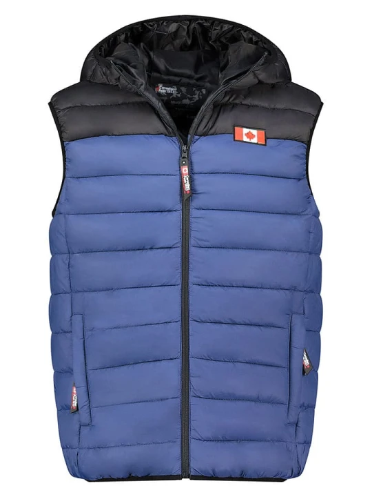 Zdjęcie produktu Canadian Peak Kamizelka pikowana w kolorze niebieskim rozmiar: XXL