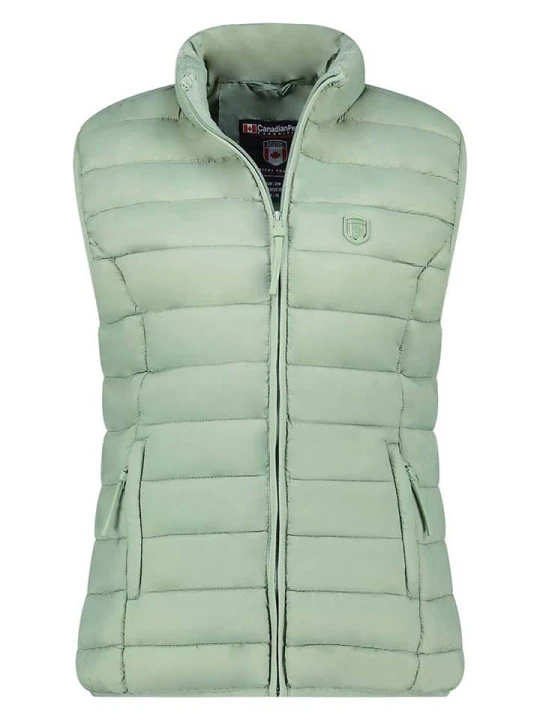 Zdjęcie produktu Canadian Peak Kamizelka pikowana w kolorze zielonym rozmiar: XL
