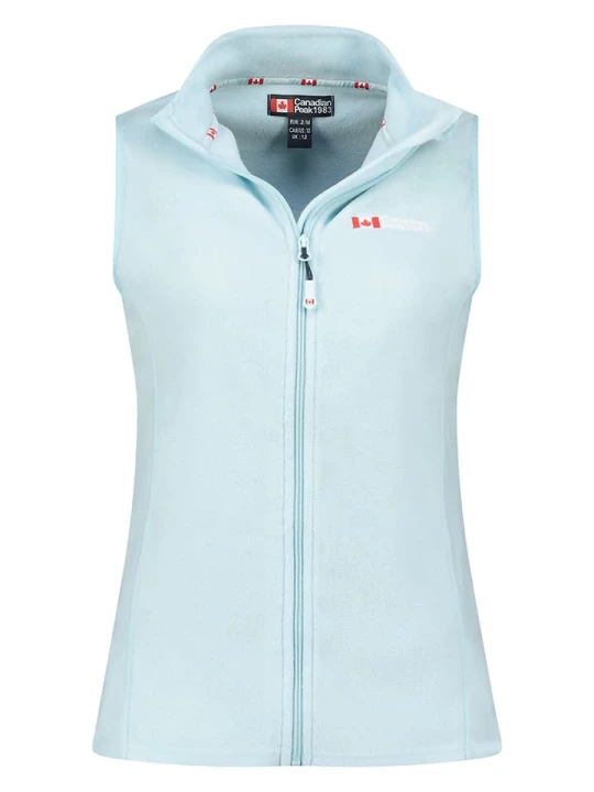 Zdjęcie produktu Canadian Peak Kamizelka polarowa "Vugeak" w kolorze błękitnym rozmiar: XXL