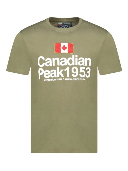 Zdjęcie produktu Canadian Peak Koszulka "Jackeak" w kolorze khaki rozmiar: M