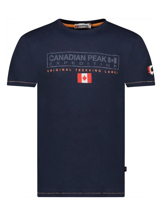 Zdjęcie produktu Canadian Peak Koszulka "Jasiceak" w kolorze granatowym rozmiar: L