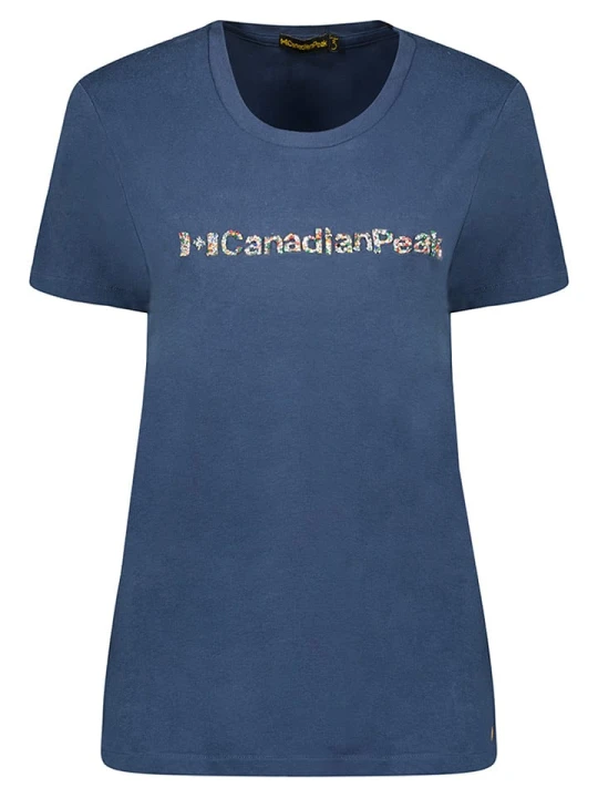 Zdjęcie produktu Canadian Peak Koszulka "Jefolleak" w kolorze granatowym rozmiar: XXL