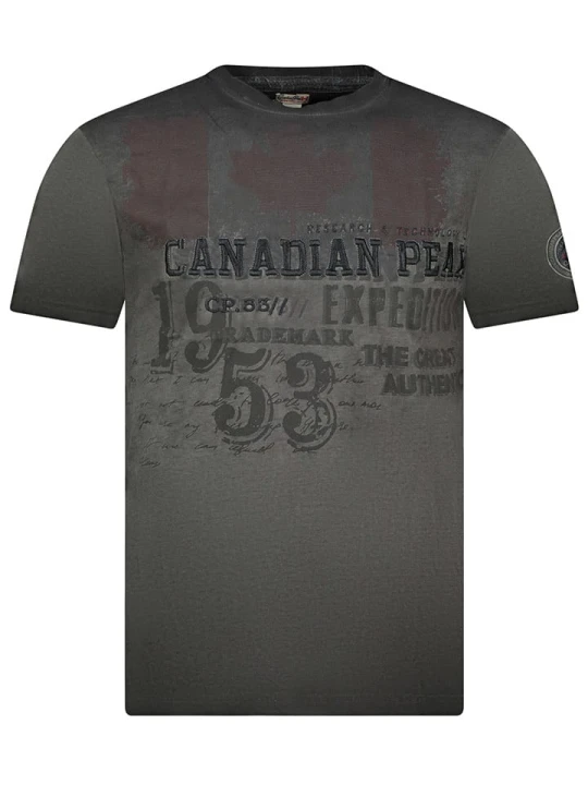 Zdjęcie produktu Canadian Peak Koszulka "Jeleganteak" w kolorze czarnym rozmiar: S