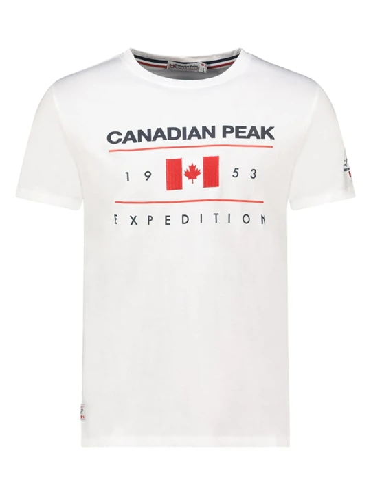 Zdjęcie produktu Canadian Peak Koszulka "Jezoleak" w kolorze białym rozmiar: L