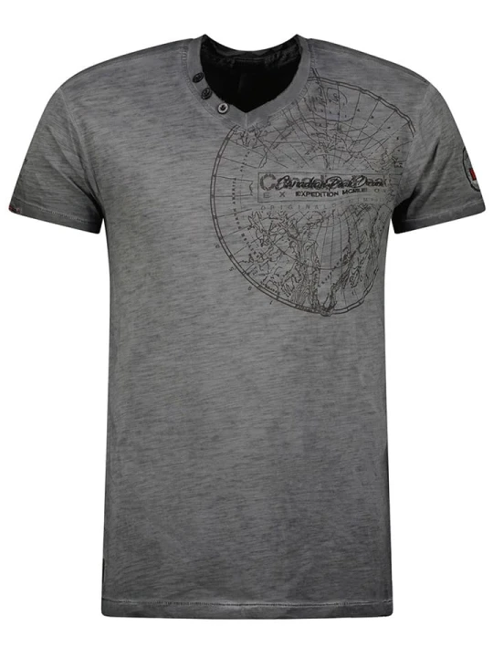 Zdjęcie produktu Canadian Peak Koszulka "Jimperableak" w kolorze antracytowym rozmiar: 3XL
