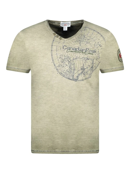 Zdjęcie produktu Canadian Peak Koszulka "Jimperableak" w kolorze khaki rozmiar: S