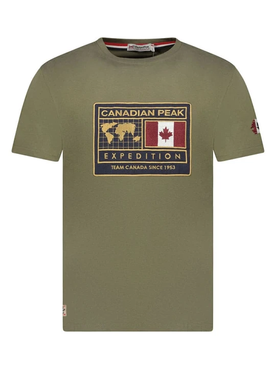 Zdjęcie produktu Canadian Peak Koszulka "Jofoteneak" w kolorze khaki rozmiar: S