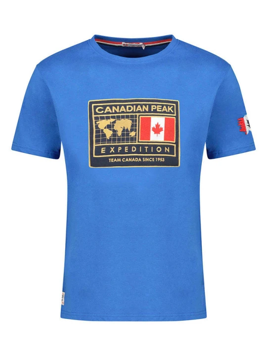 Zdjęcie produktu Canadian Peak Koszulka "Jofoteneak" w kolorze niebieskim rozmiar: M