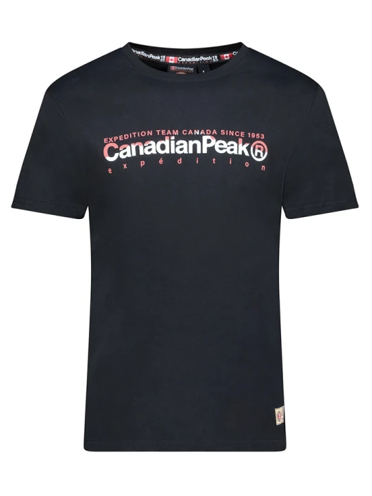 Zdjęcie produktu Canadian Peak Koszulka "Jopeakeak" w kolorze czarnym rozmiar: S