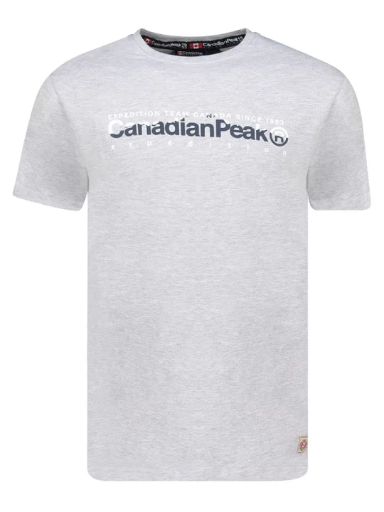 Zdjęcie produktu Canadian Peak Koszulka "Jopeakeak" w kolorze jasnoszarym rozmiar: M